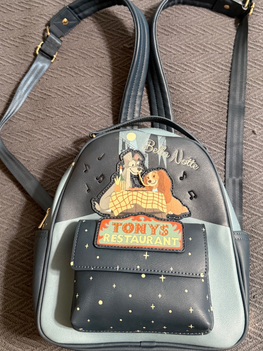 Our Universe Bella Notte Lady & The Tramp Backpack